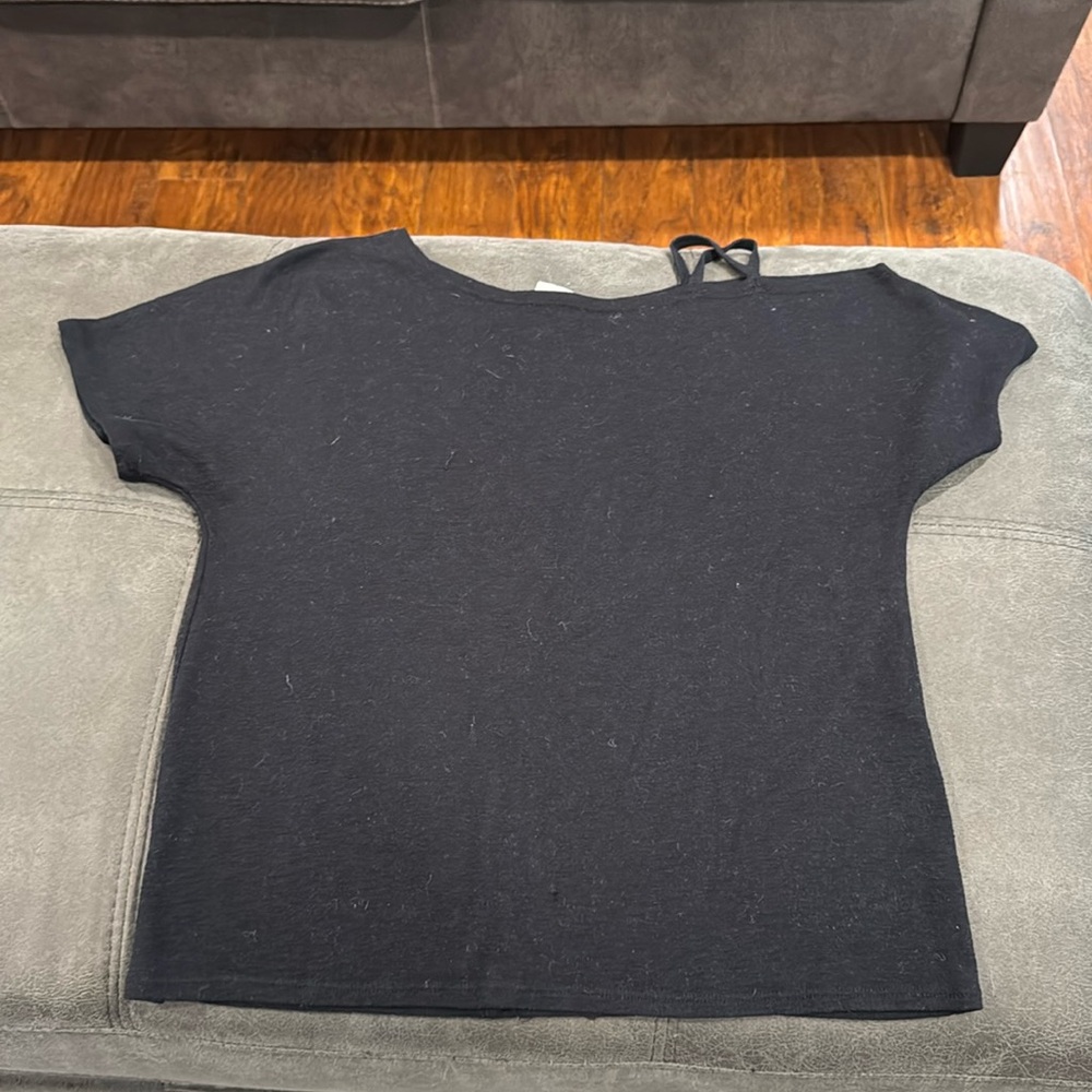 Kayleigh knit top with cute shoulder detail